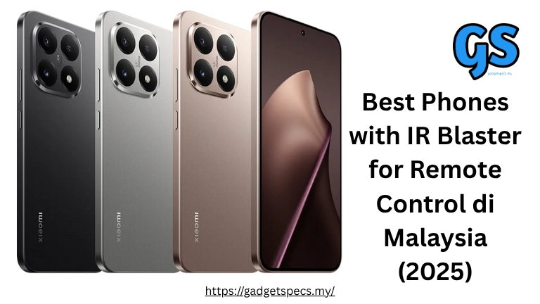 Best Phones with IR Blaster for Remote Control di Malaysia (2025)