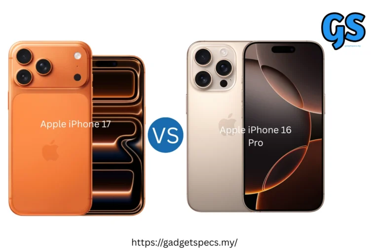 Apple iPhone 17 vs Apple iPhone 16 Pro Malaysia