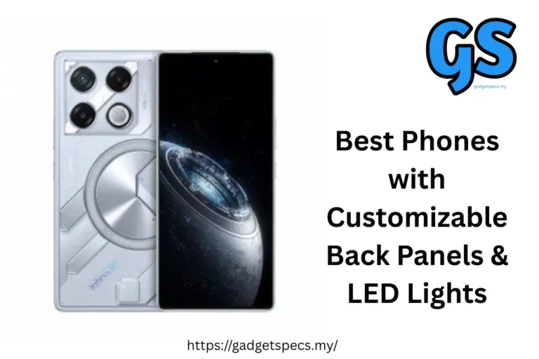 Best Phones with Customizable Back Panels & LED Lights