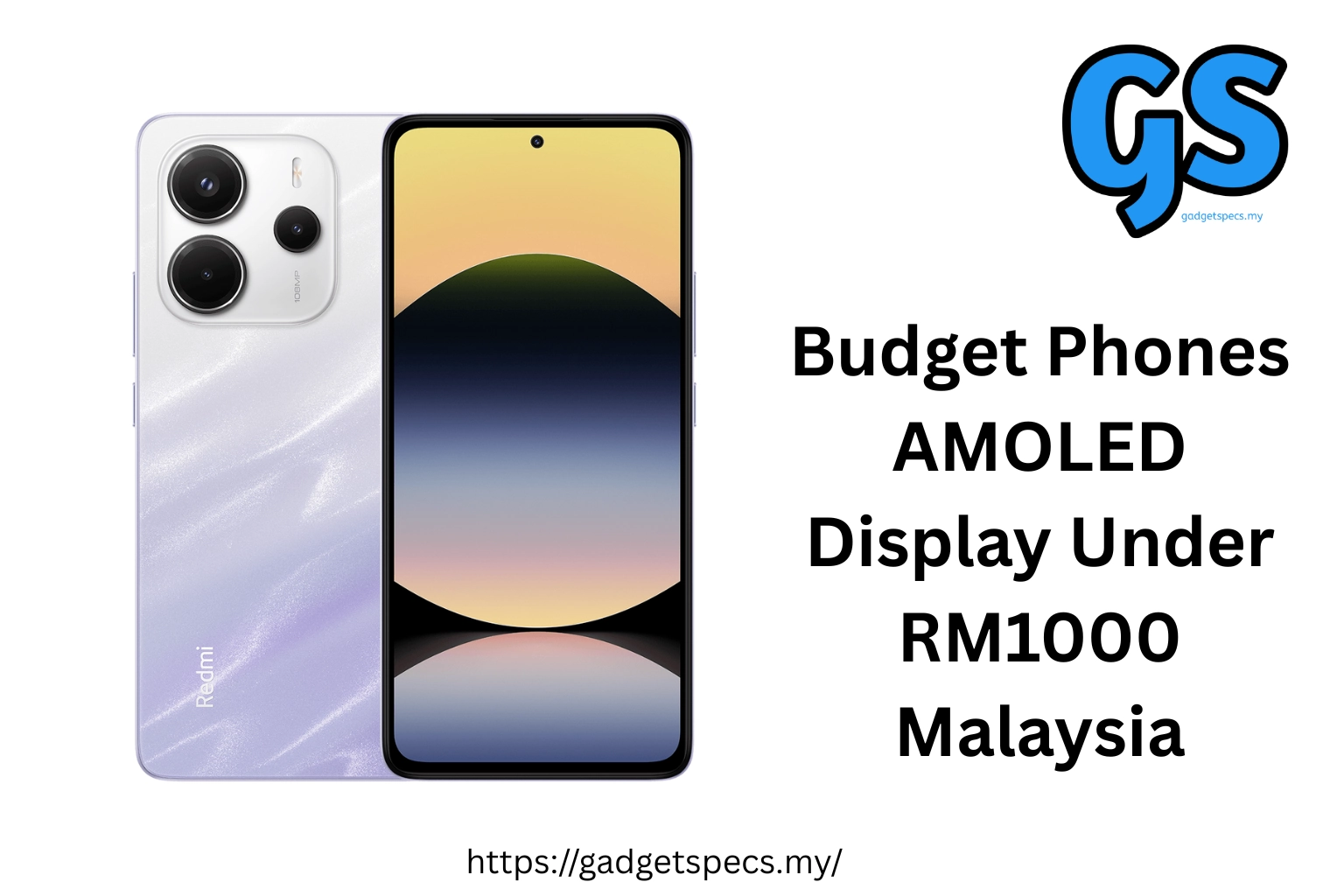 Budget Phones AMOLED Display Under RM1000