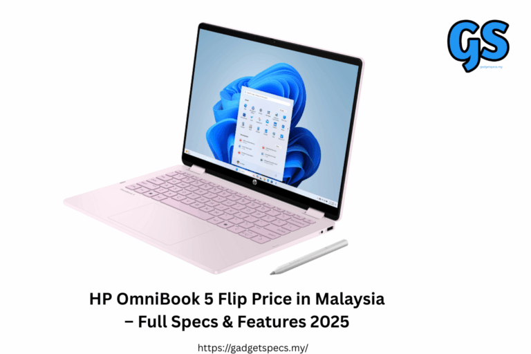 HP OmniBook 5 Flip price and specs in Malaysia 2025
