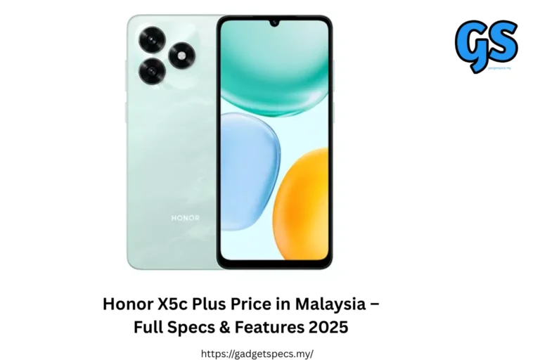 Honor X5c Plus Price in Malaysia – Full Specs & Features 2025