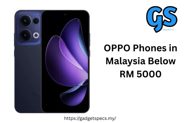 OPPO Phones in Malaysia Below RM 5000