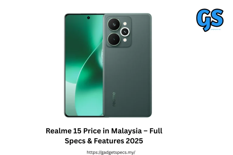 Realme 15 Price in Malaysia – Full Specs & Features 2025