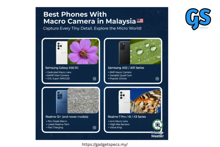 Phones with macro camera Malaysia