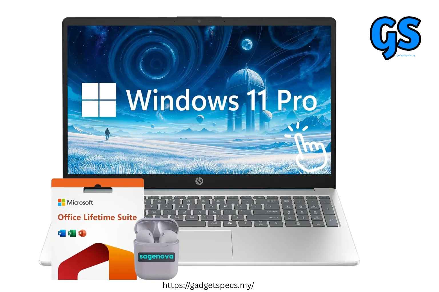 HP 15.6 Touch Screen Laptop
