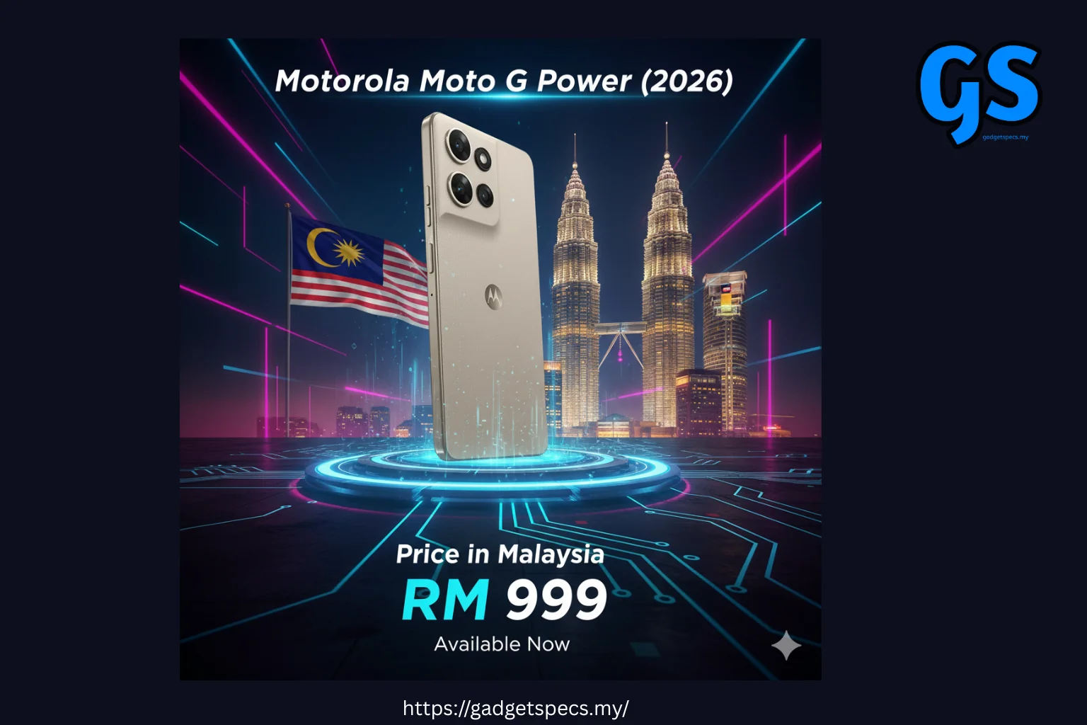 Motorola Moto G Power (2026) Price in Malaysia – Specs & Features