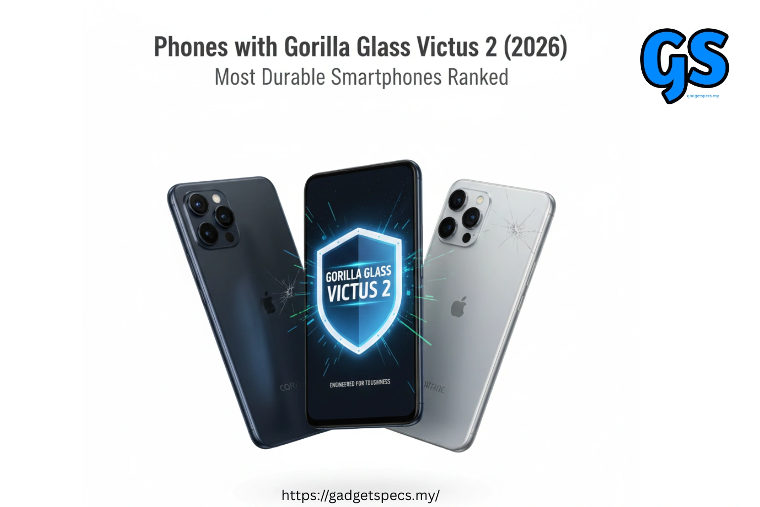 Phones with Gorilla Glass Victus 2