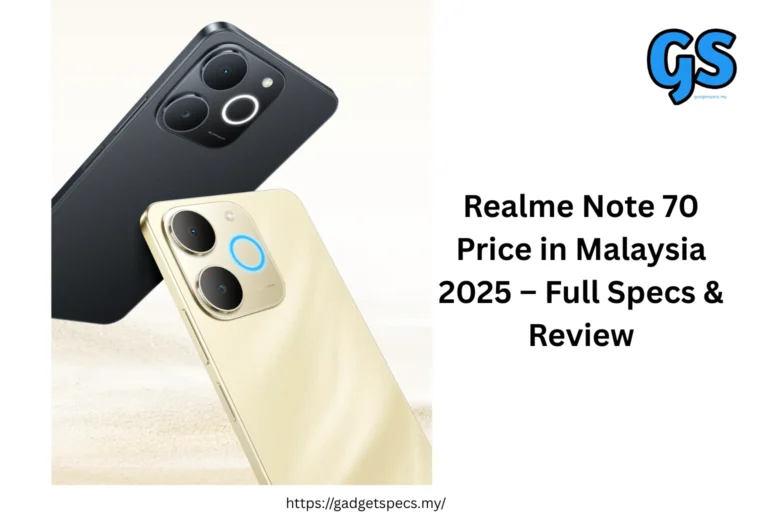 Realme Note 70 Price in Malaysia 2025 – Full Specs & Review
