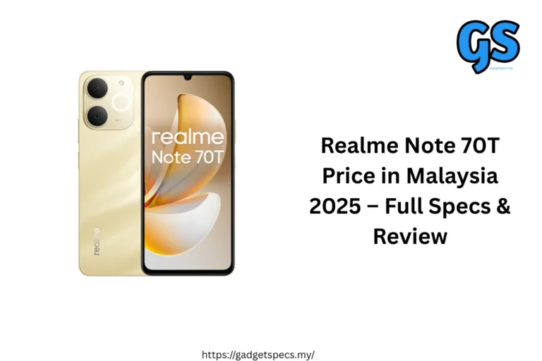 Realme Note 70T price in Malaysia