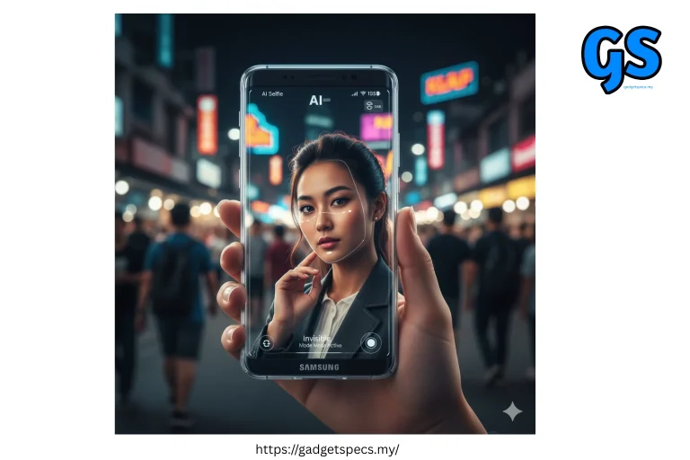 Samsung AI Invisible Mirror Selfie
