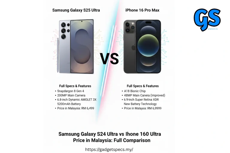 Samsung Galaxy S25 Ultra vs iPhone 16 Pro Max