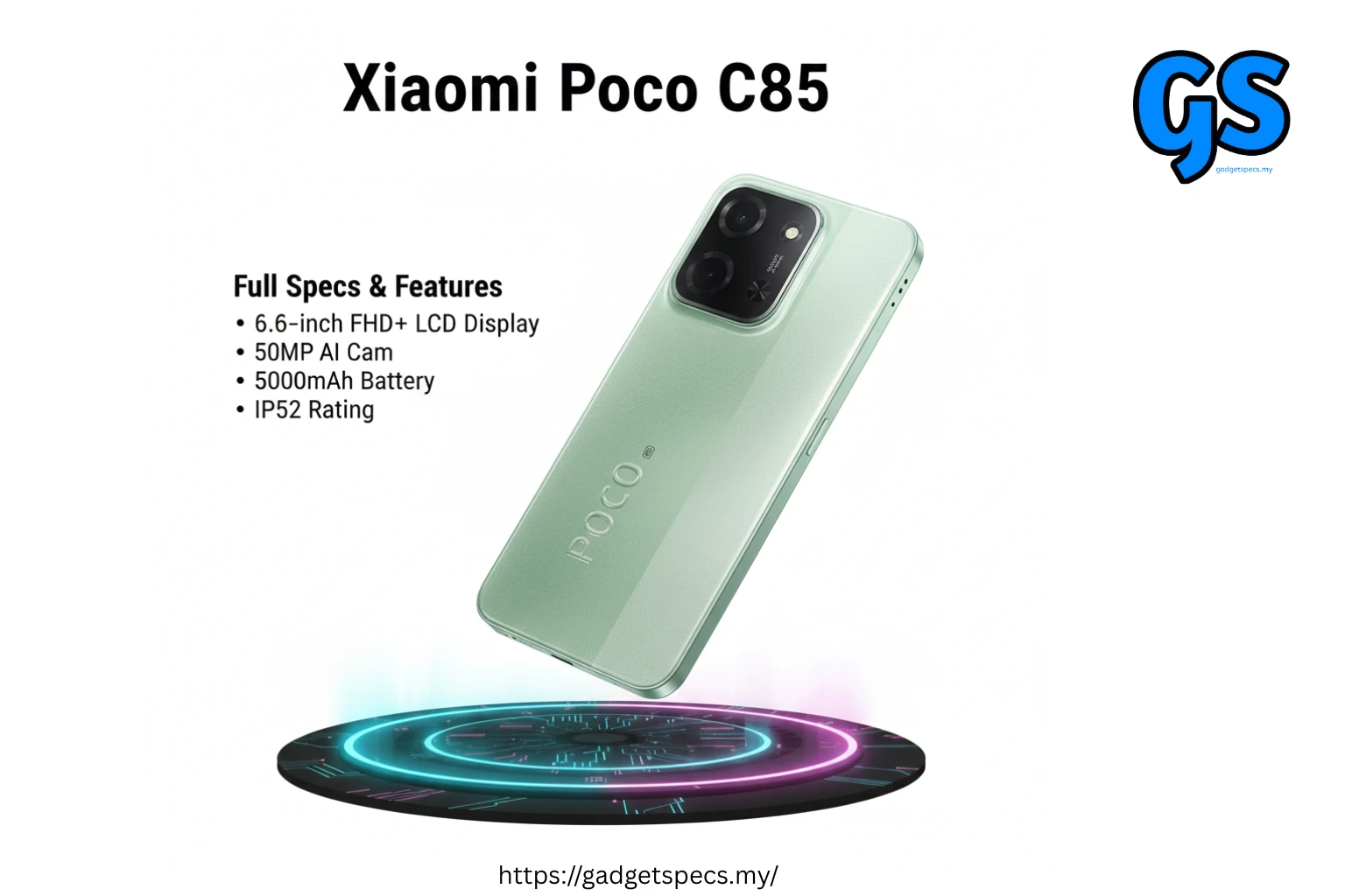 Xiaomi POCO C85 Price in Malaysia