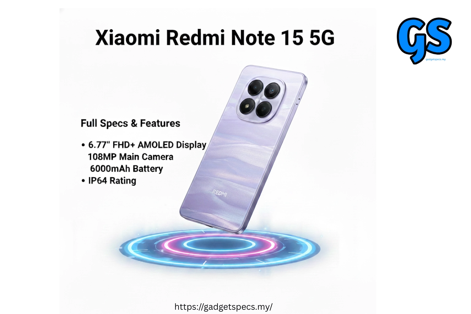 Xiaomi Redmi Note 15 Price in Malaysia