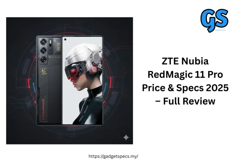 ZTE Nubia RedMagic 11 Pro, RedMagic 11 Pro Malaysia, RedMagic Gaming Phone 2025, Smartphone Specs Malaysia, Gaming Phones 2025 Malaysia