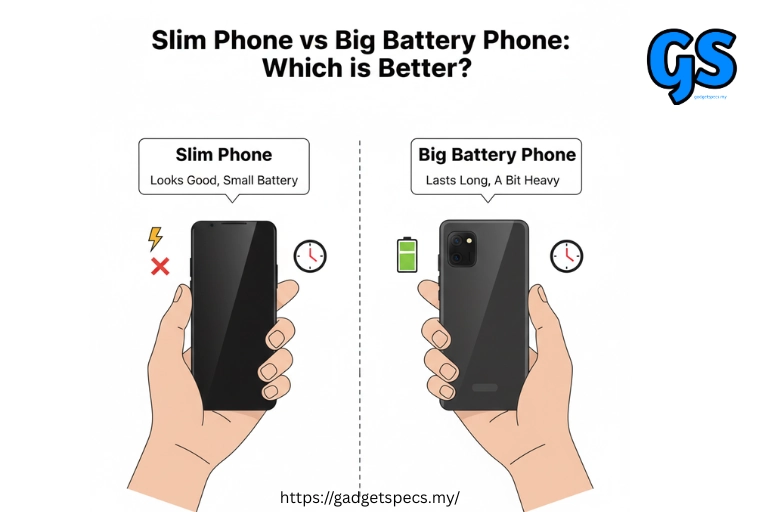 Slim Phones vs Big Battery Phones