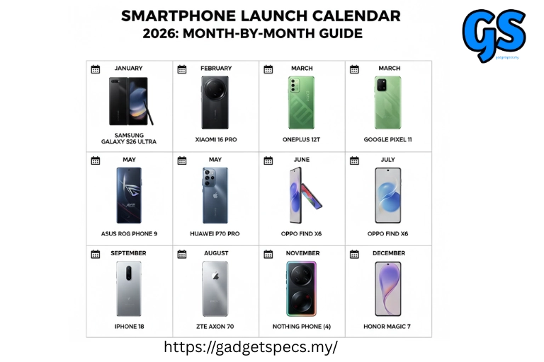 The 2026 Smartphone Roadmap A Month-by-Month Preview of What’s Coming